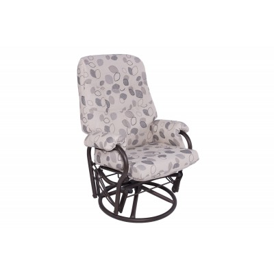 Chaise bercante, pivotante et inclinable 03 (3650/Clarisa206)